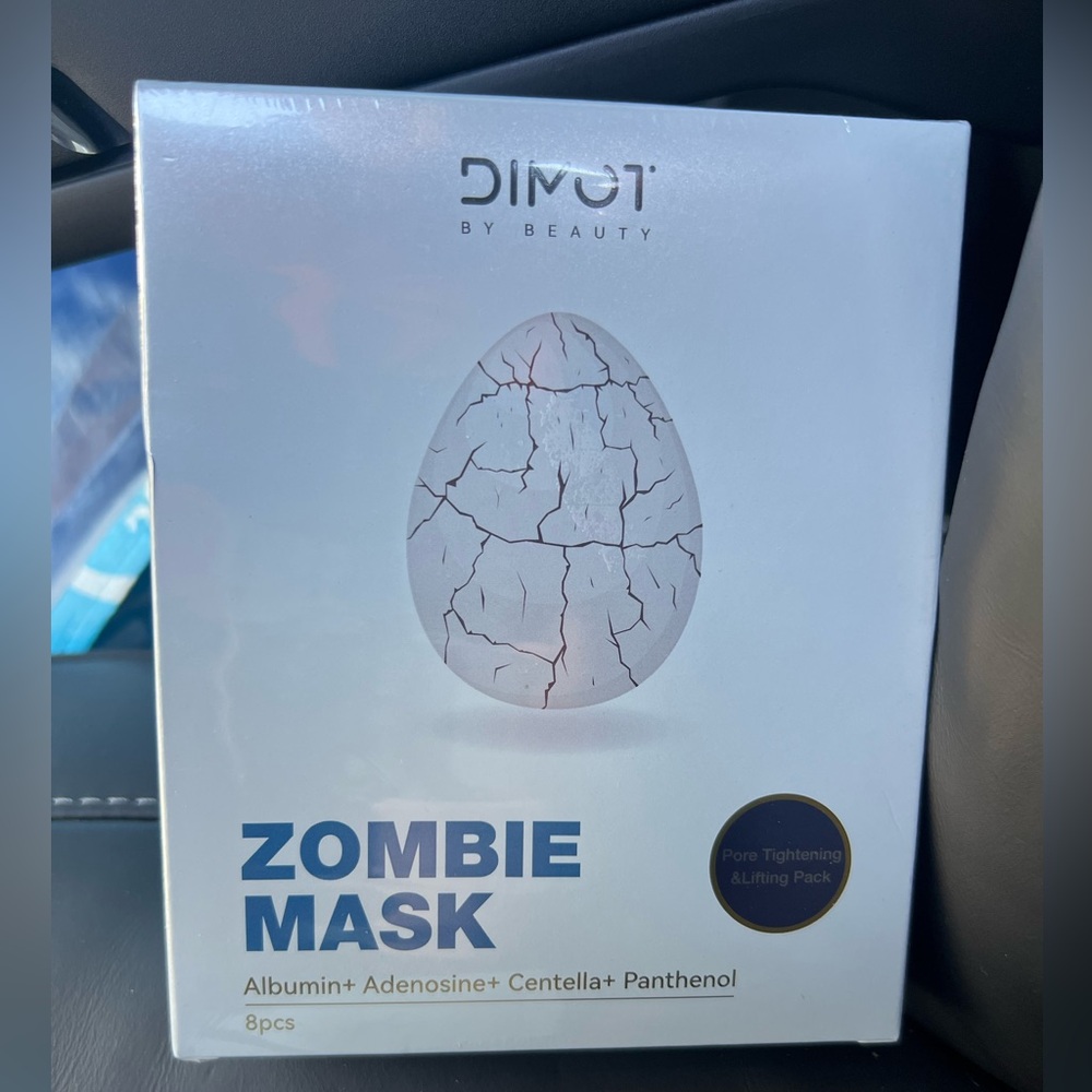 Zombie Mask - White by Dimot by Beauty-Sealed